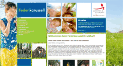 Desktop Screenshot of ferienkarussell-frankfurt.de